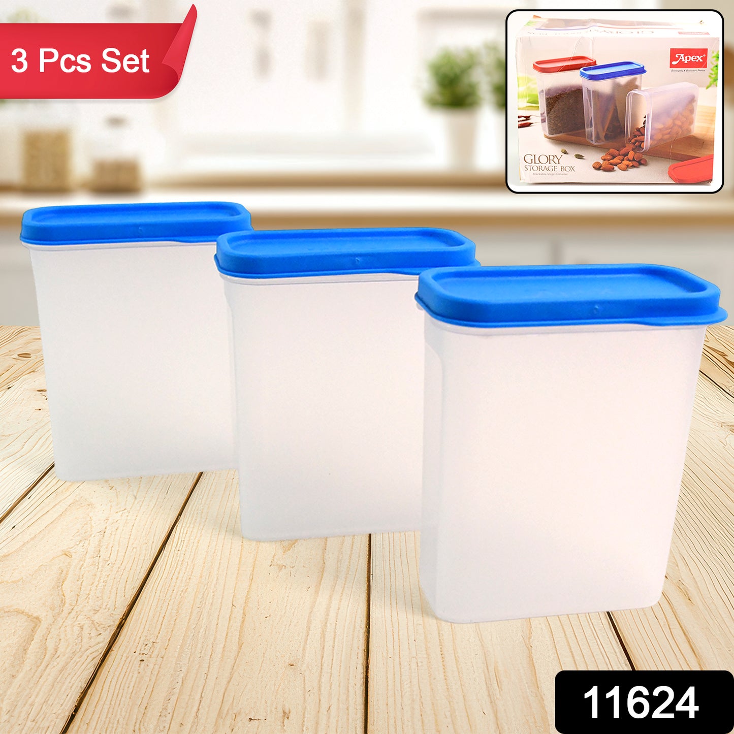 Apex Glory Food Storage Container Set 3-piece